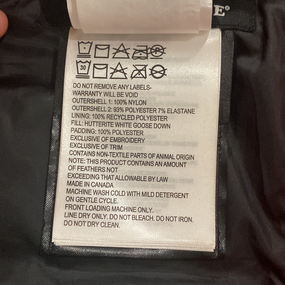 Canada Goose Red Zip Up Vest in Size L - Picture 8 of 12
